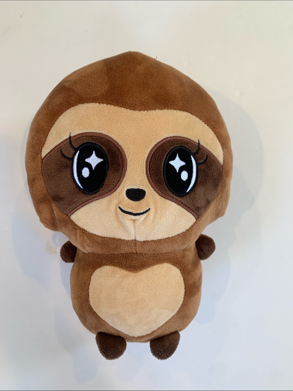 Fiesta Gleam Team Brown 10” Sloth Plush Stuffed Animal Stuffy Toy